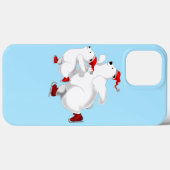 クリスマスベアーズiPhoneケース Case-Mate iPhoneケース (裏面 (横))