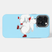 クリスマスベアーズiPhoneケース iPhoneケース (裏面横)
