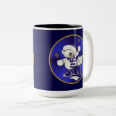 クリスマスベアーホリデーマグ ツートーンマグカップ (正面右)