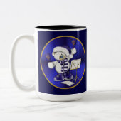 クリスマスベアーホリデーマグ ツートーンマグカップ (左)