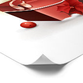 クリスマスベアーポスター ポスター (角)