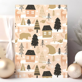 クリスマスベアーヴィレッジ シーズンカード