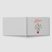 クリスマスベア枝ツリー – メリークリスマス ゲストブック (全面)