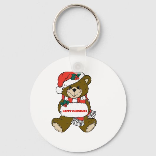 クリスマスベア キーホルダー (正面)