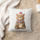 クリスマスベア クッション (ブランケット)