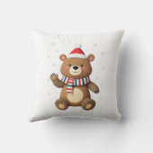 クリスマスベア クッション (裏面)