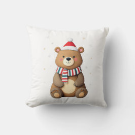 クリスマスベア クッション