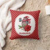 クリスマスベア クッション (ブランケット)