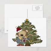 クリスマスベア シーズンポストカード (正面/裏面)