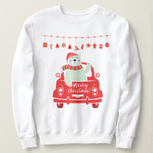 クリスマスベア スウェットシャツ