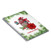 クリスマスベア ノートブック (右側)