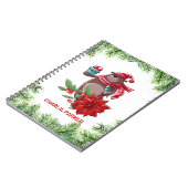 クリスマスベア ノートブック (左側)