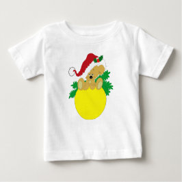 クリスマスベア ベビーTシャツ