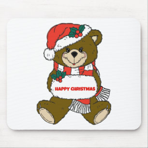 クリスマスベア マウスパッド