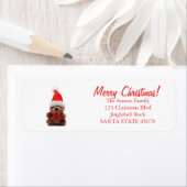 クリスマスベア ラベル (インサイチュ)