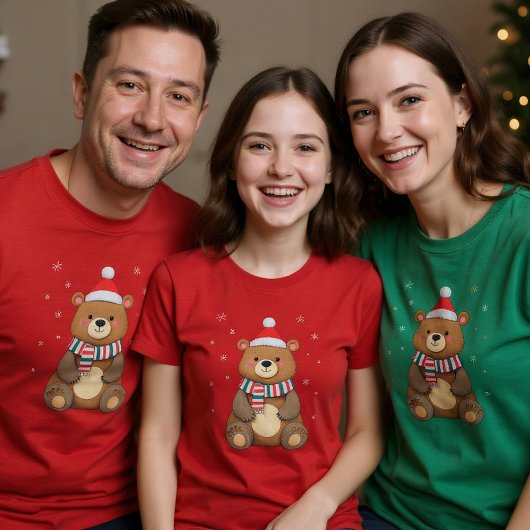 クリスマスベア Tシャツ