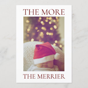 クリスマスベイビーお知らせ 招待状