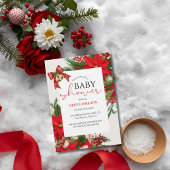 クリスマスベイビーシャワーフェスティブ 招待状
