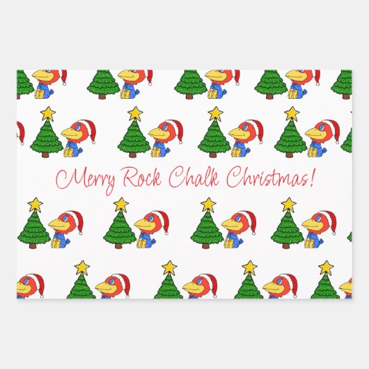 クリスマスベイビージェイ ラッピングペーパーシート (正面)