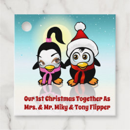 クリスマスベイビーペンギン フェイバータグ