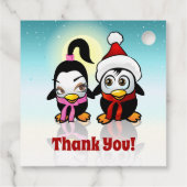 クリスマスベイビーペンギン フェイバータグ (裏面)