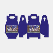 クリスマスベストボックスギフトおもしろい動物パーティー フェイバーボックス (折り畳みなし)