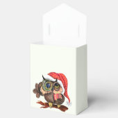 クリスマスベストボックスベビーフクロウとギフト フェイバーボックス (オープン)