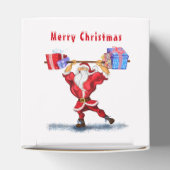 クリスマスベストボックスボディービルターサンタとギフト フェイバーボックス (上部)