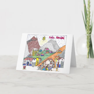クリスマスベネズエラ (VE)- Feliz Navidad シーズンカード