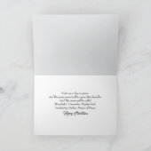 クリスマスベビーとマンガーの子猫 シーズンカード (内部)