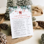 クリスマスベビーの伝統を世界に 招待状