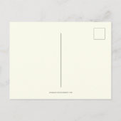 クリスマスベビーイエズレッドポインセティアス ポストカード (裏面)