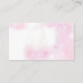 クリスマスベビーガールブックベビーエンクロージャカード エンクロージャーカード (裏面)