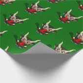 クリスマスベビークランプス ラッピングペーパー (角)