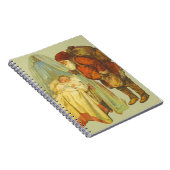 クリスマスベビーサンタ節ヴィンテージ ノートブック (右側)