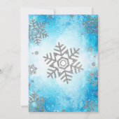 クリスマスベビーシャワーの招待状 招待状 (裏面)