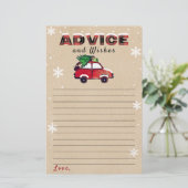 クリスマスベビーシャワーアドバイス&ウィッシュ (スタンド正面)