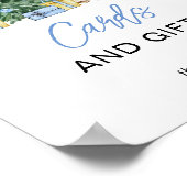 クリスマスベビーシャワーカードとギフトポスター ポスター (角)