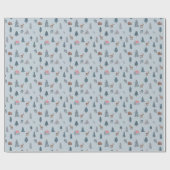 クリスマスベビーシャワーギフト男女兼用 ラッピングペーパー (フラット)