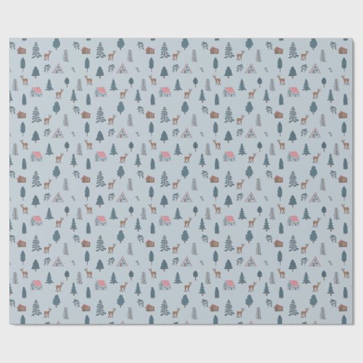 クリスマスベビーシャワーギフト男女兼用 ラッピングペーパー (フラット)