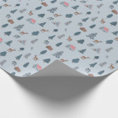 クリスマスベビーシャワーギフト男女兼用 ラッピングペーパー (角)