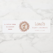 クリスマスベビーシャワーディアドリンクウォーターボトルラベ ペットボトルラベル (シングルラベル)