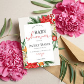 クリスマスベビーシャワーフェスティバル 招待状