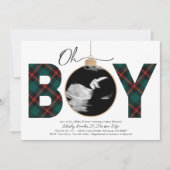 クリスマスベビーシャワー招待状 招待状 (正面)