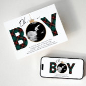 クリスマスベビーシャワー招待状 招待状