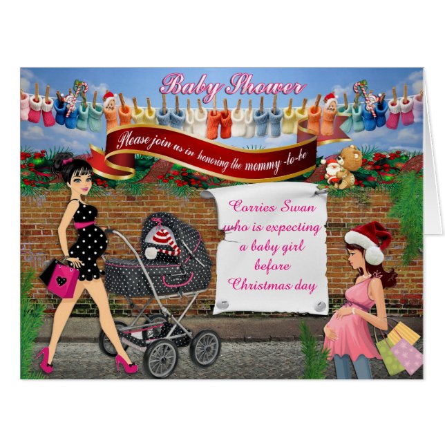 クリスマスベビーシャワー (正面横)