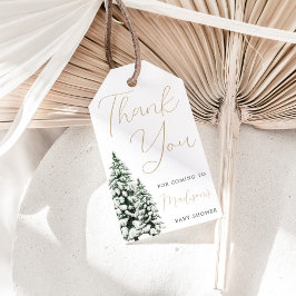 クリスマスベビーシャワー ギフトタグ