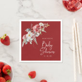 クリスマスベビーシャワー スタンダードカクテルナプキン (インサイチュ)