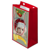 クリスマスベビーシャワー スモールペーパーバッグ (正面アングル)