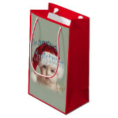 クリスマスベビーシャワー スモールペーパーバッグ (裏面アングル)